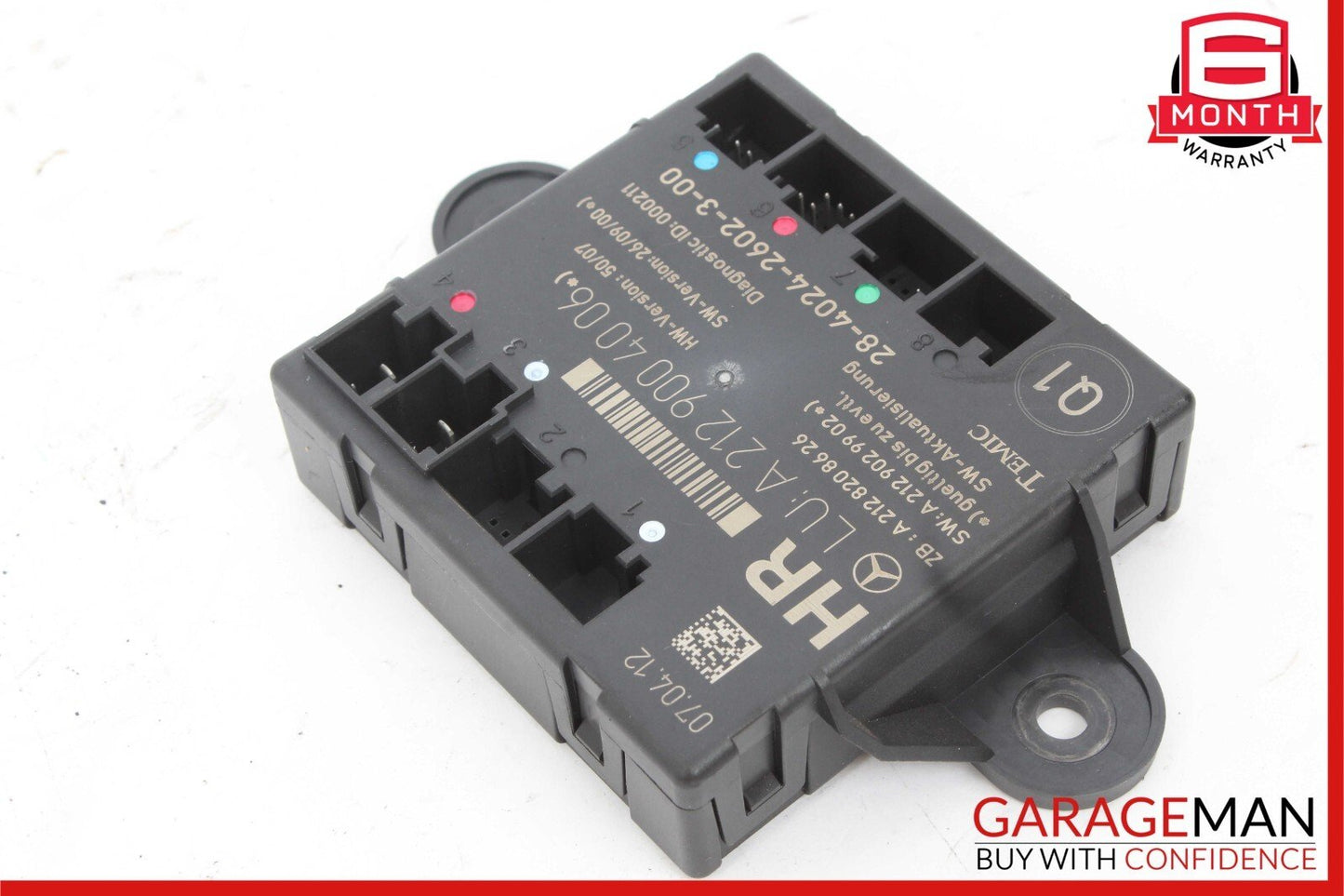 08-18 Mercedes GLK350 C250 C300 CLS550 Rear Right Side Door Control Module Unit