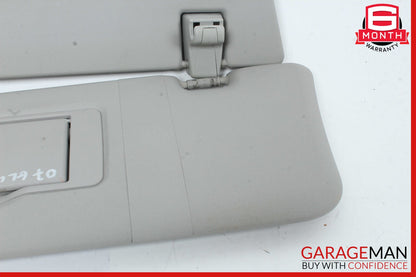 06-12 Mercedes GL450 ML450 Front Left Side Sun Visor Sunvisor Cover Shade Gray
