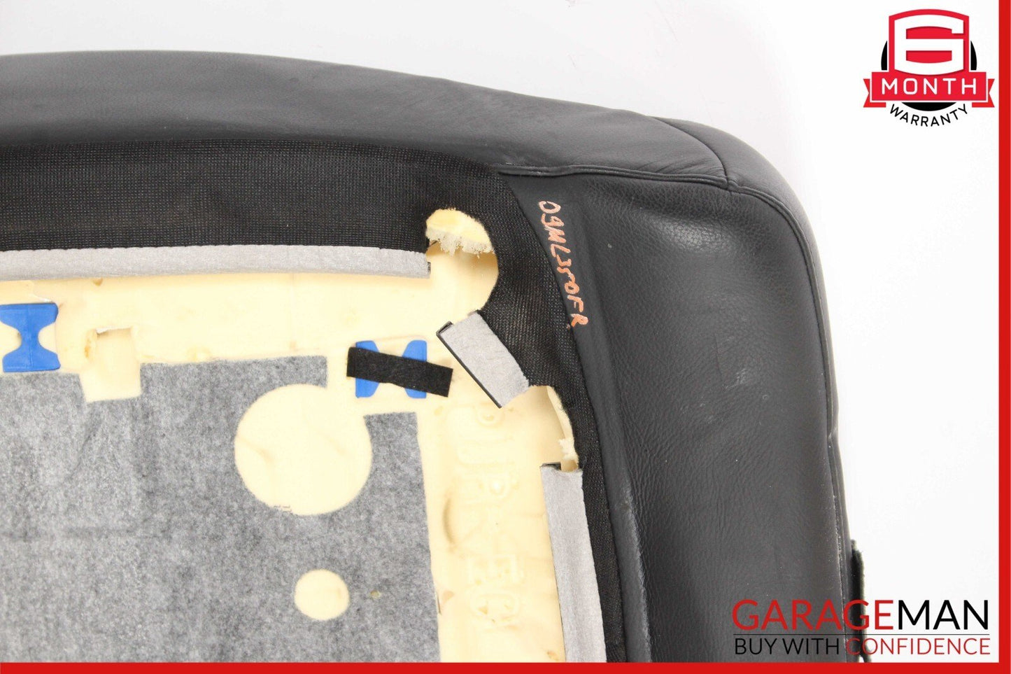 09-13 Mercedes ML350 R350 Front Right Top Upper Seat Cushion Cover Anthracite