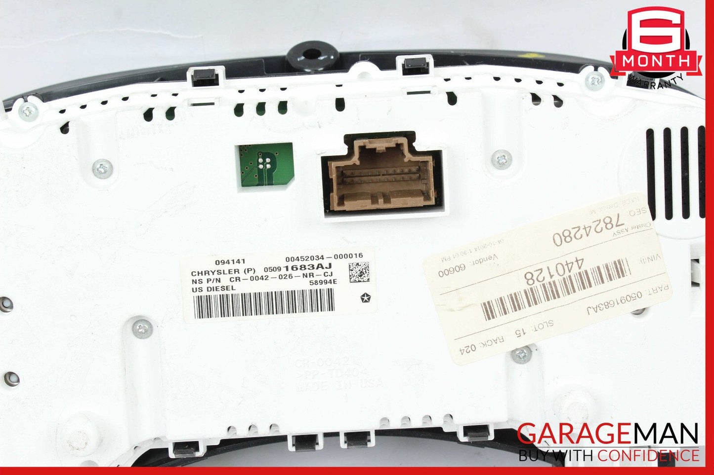 14-17 Jeep Grand Cherokee Speedometer Instrument Cluster Gauge OEM