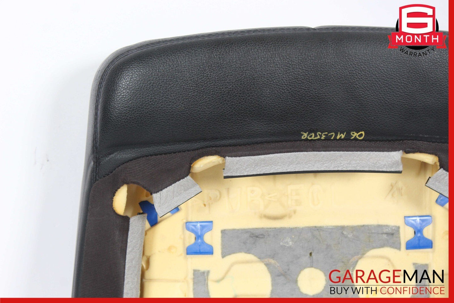 06-10 Mercede W164 ML350 R350 Front Right Side Top Upper Seat Cushion Black OEM