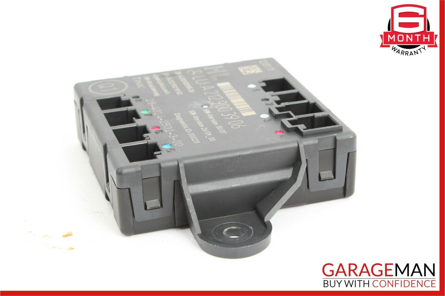 10-16 Mercedes W212 E350 Rear Left Driver Side Door Control Module 2129003906
