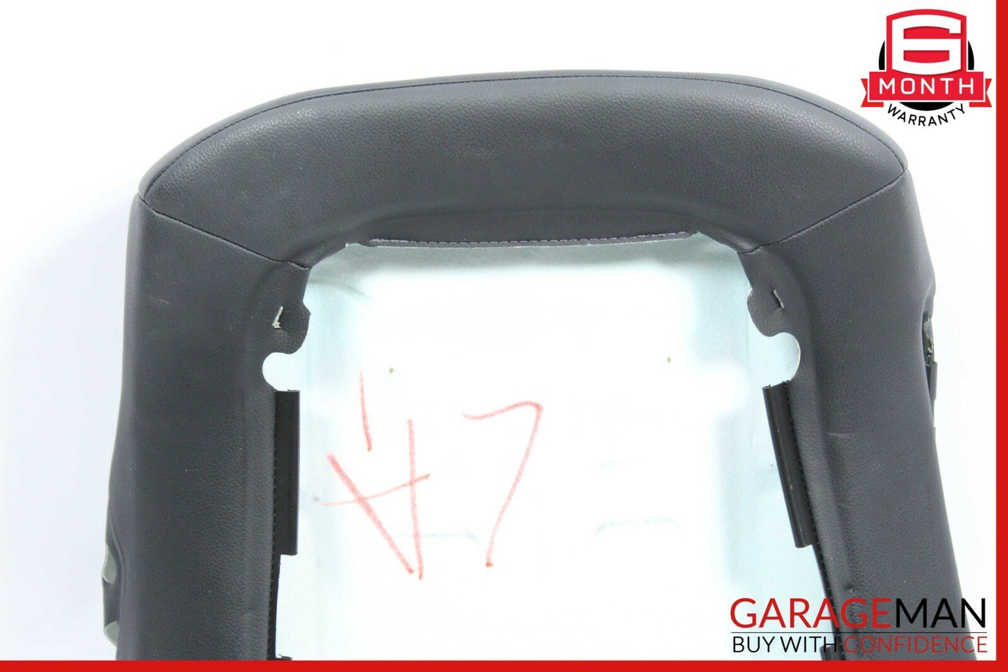 08-11 Mercedes W204 C300 C250 Front Right Seat Cushion Top Upper Black OEM