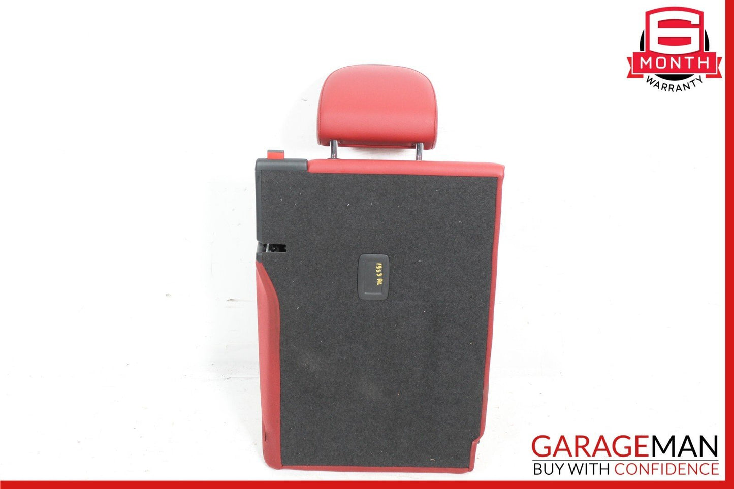 15-20 Audi S3 A3 Rear Left Driver Side Upper Seat Cushion Red OEM