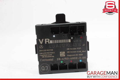 08-18 Mercedes W212 E350 SLK250 Front Right Side Door Control Module Unit OEM
