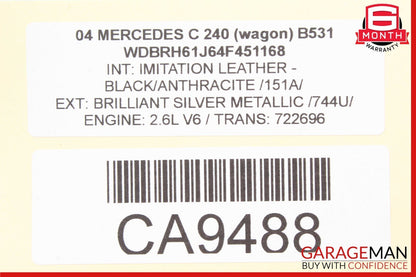 01-07 Mercedes W203 C240 C230 C320 C55 AMG Front Right Door Control Module OEM