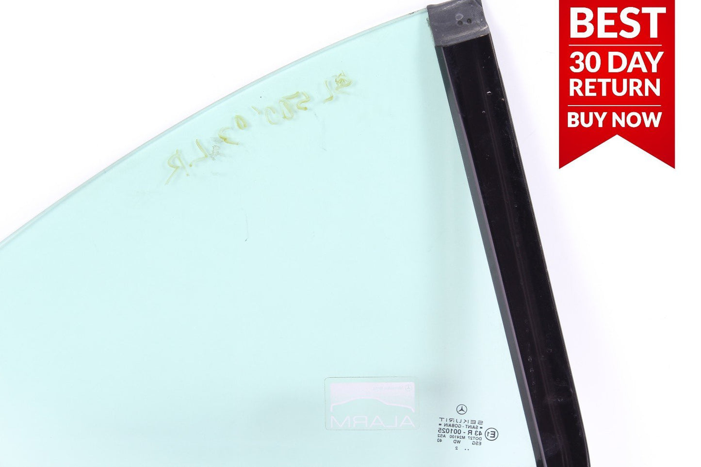 03-11 MERCEDES R230 SL500 REAR LEFT DRIVER SIDE QUARTER WINDOW GLASS A83 OEM
