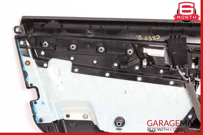 08-14 Mercedes W204 C250 C300 C350 Front Right Interior Door Panel Black OEM