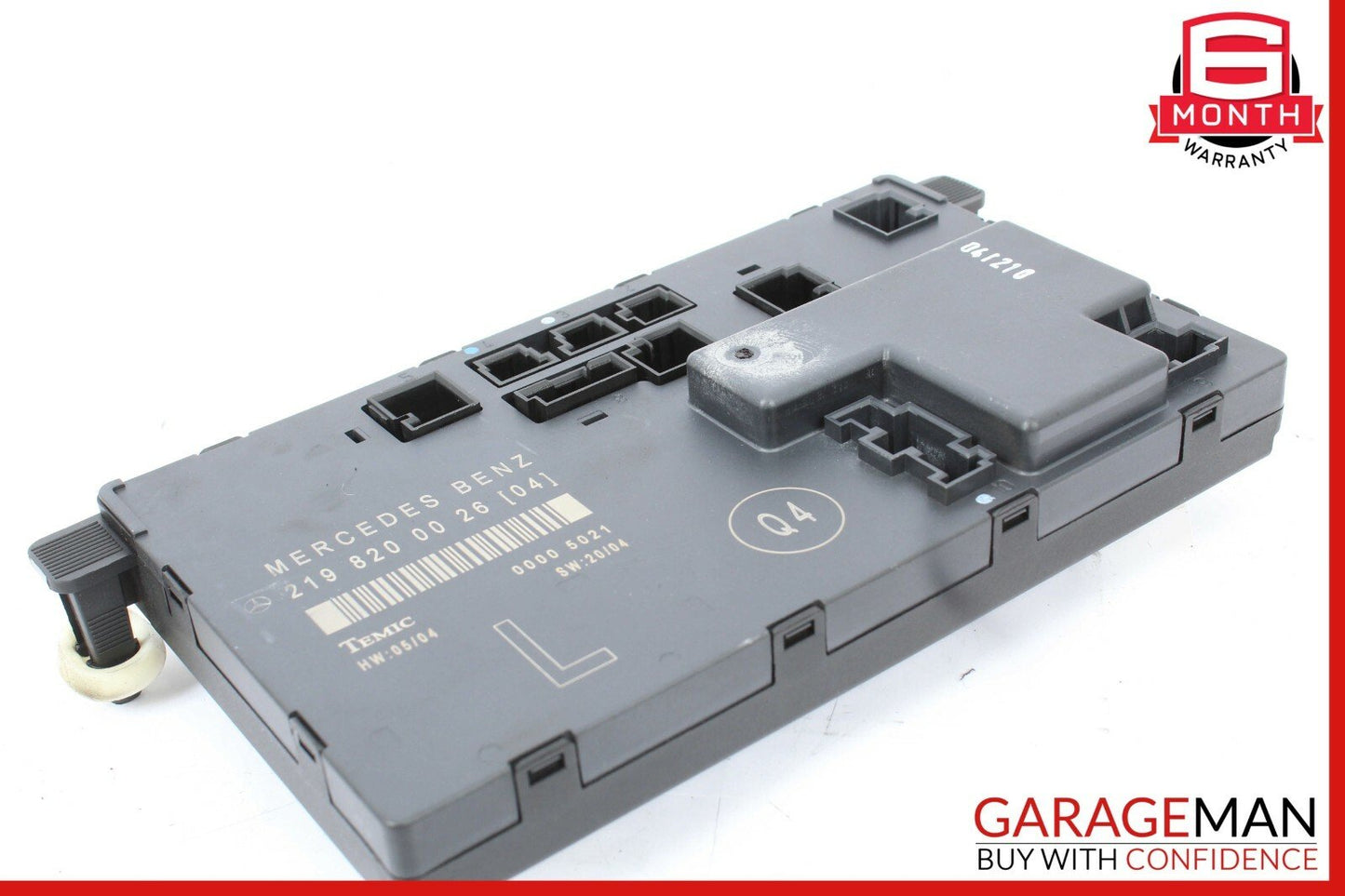 06-10 Mercedes W219 CLS500 Front Left Driver Side Door Computer Control Module