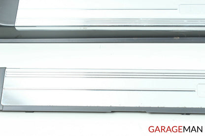 00-06 Mercedes W215 CL500 Front Right & Left Door Sill Scuff Plate Cover Set OEM