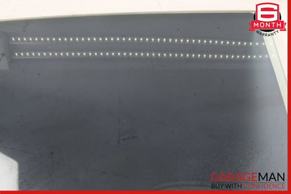 03-13 Maserati Quattroporte M139 Rear Right Side Door Window Glass OEM