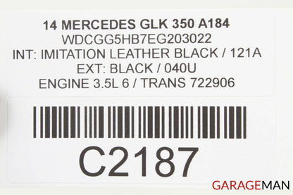 13-15 Mercedes X204 GLK350 Rear Left Driver Side Door Control Module Unit OEM