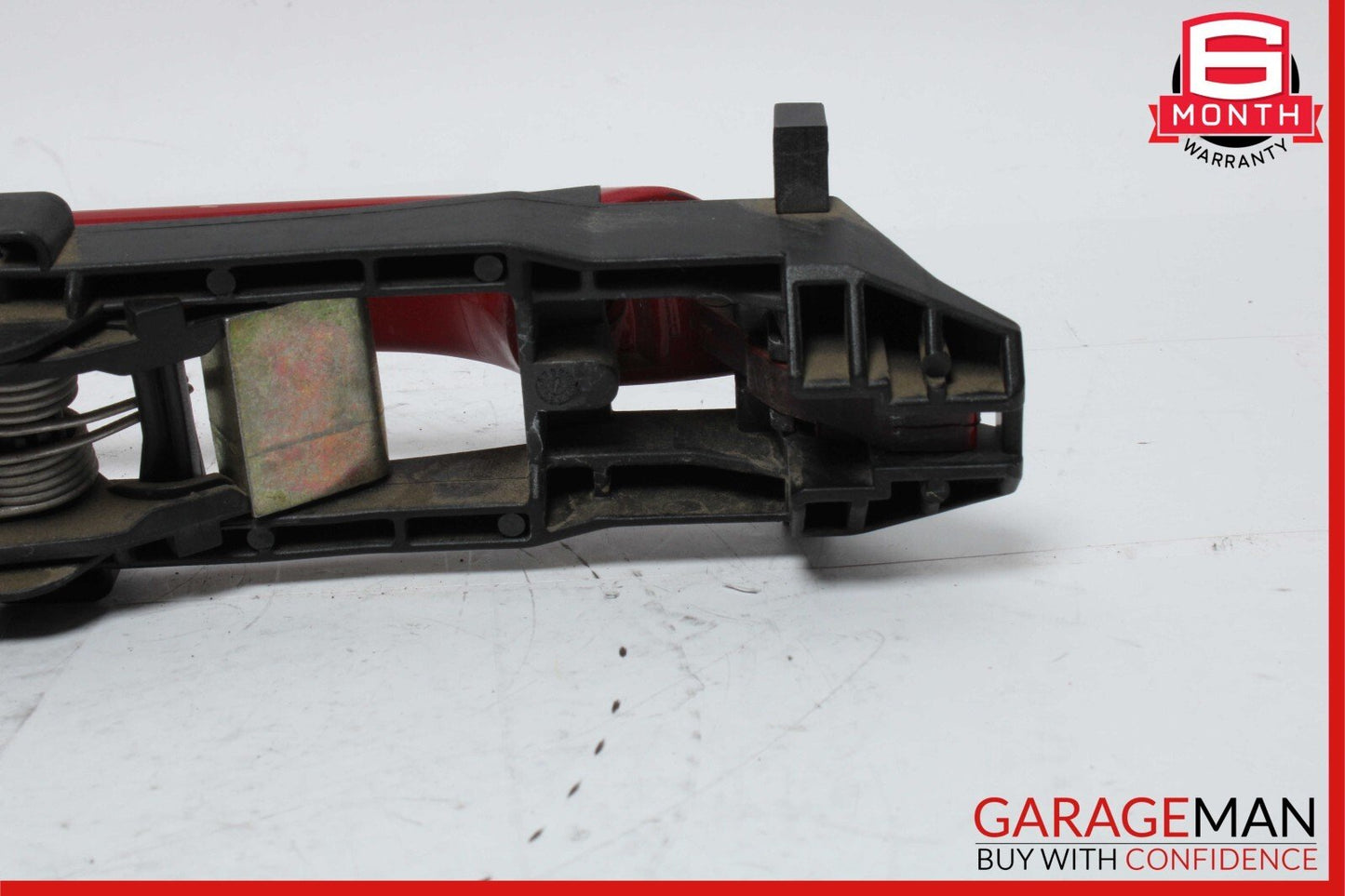 05-11 Mercedes R171 SLK350 Front Left Driver Side Exterior Door Handle Red OEM