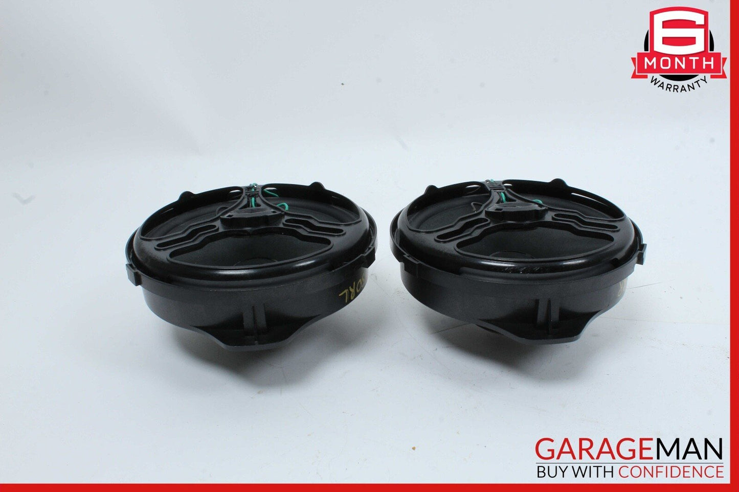08-15 Mercedes X204 GLK350 4MATIC Rear Right & Left Door Sound Speakers Set of 2