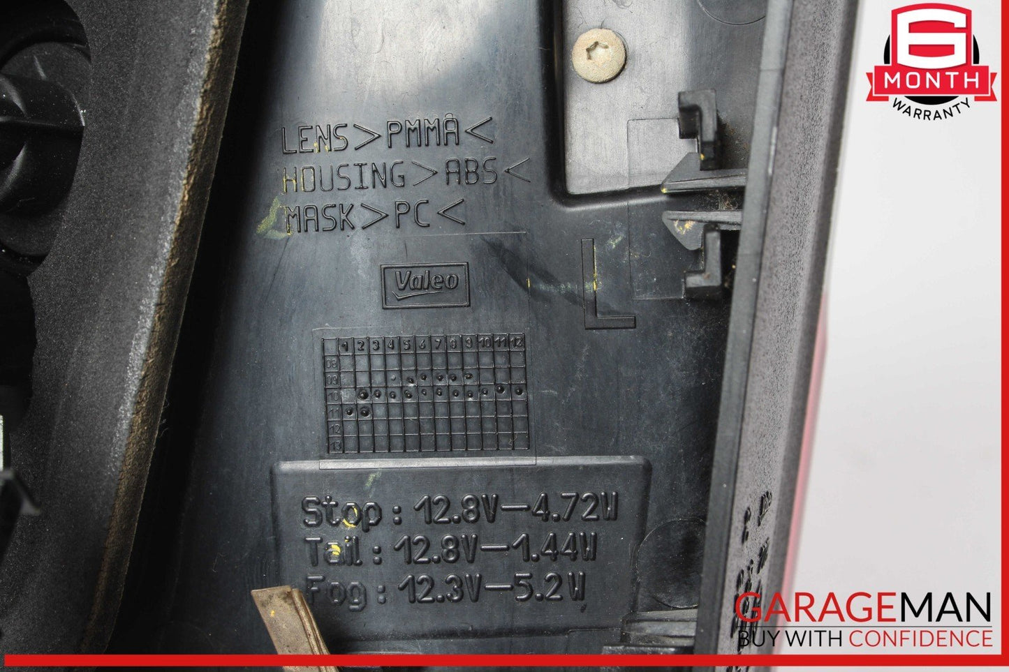 10-13 Mercedes W212 E350 Rear Left Driver Side Inner Tail Light Lamp OEM