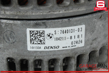 14-20 Mini Cooper Engine Alternator Generator Denso 7640131-03 OEM