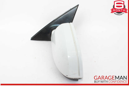 09-16 Audi A4 S4 Front Left Driver Side Door Rear View Mirror White OEM