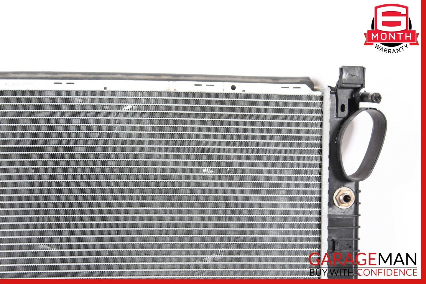 03-08 Mercedes R230 SL500 Engine Radiator A/C AC Air Condenser Oil Cooler Assy