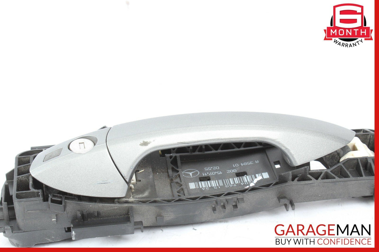 10-13 Mercedes W212 E350 Front Left Side Exterior Door Handle Assembly Silver