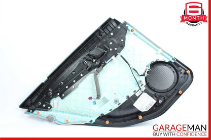 08-14 Mercedes W204 C250 Sedan Rear Right Interior Door Panel Cover Black Grey