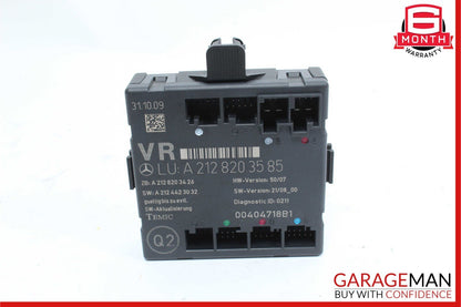08-14 Mercedes X204 GLK350 C300 Front Right Passenger Side Door Control Module