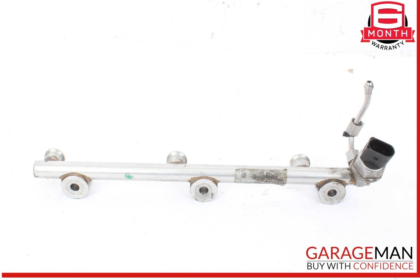 08-10 Porsche Cayenne 957 3.6L V6 Lower Fuel Injector Rail 03H133317B OEM