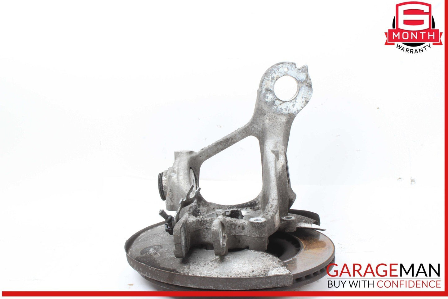 09-18 Audi SQ5 A6 A7 Rear Right Wheel Spindle Knuckle Hub Bearing Brake Rotor