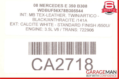 08-18 Mercedes E350 C350 SLK250 Front Left Side Seat Control Module Unit