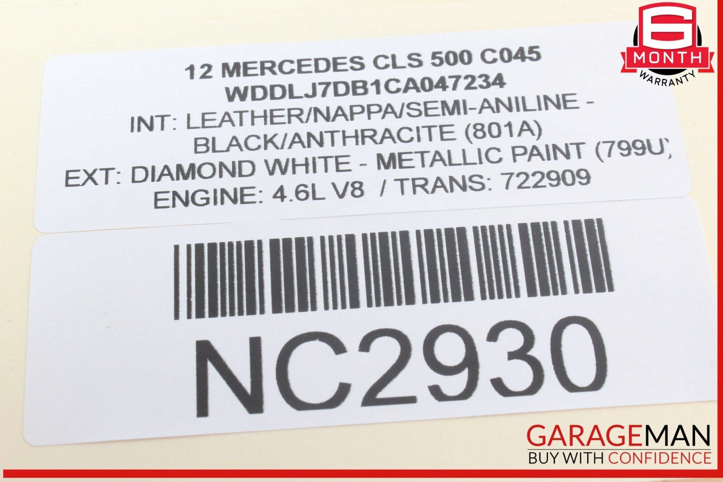 12-18 Mercedes W218 CLS500 CLS550 Headlight Light Switch Control Module OEM