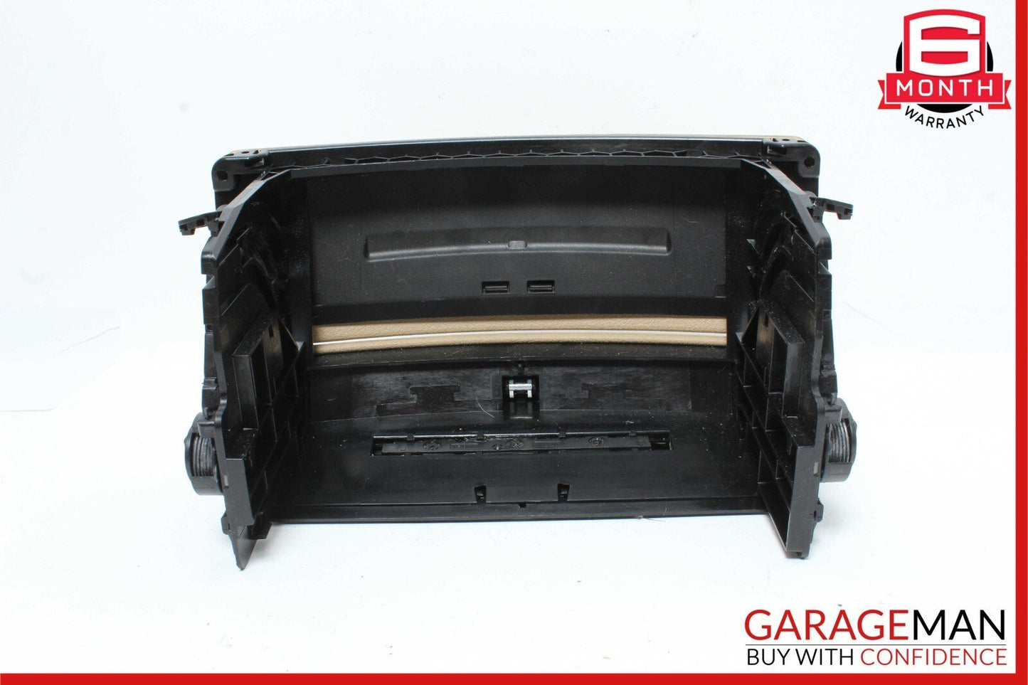10-13 Mercedes W221 S550 S400 Dash Center Console CD Player Trim Cover Brown