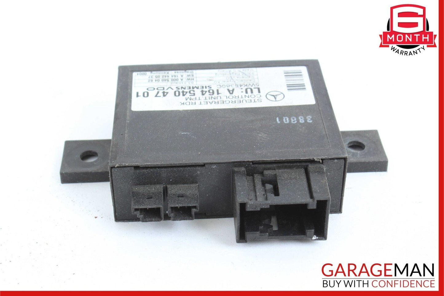 06-12 Mercedes W211 E350 CLS550 SL550 TPMS Tire Pressure Control 1645404701 OEM