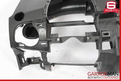 12-15 Fiat 500 Front Dash Dashboard Instrument Panel Cover Trim Assembly Black
