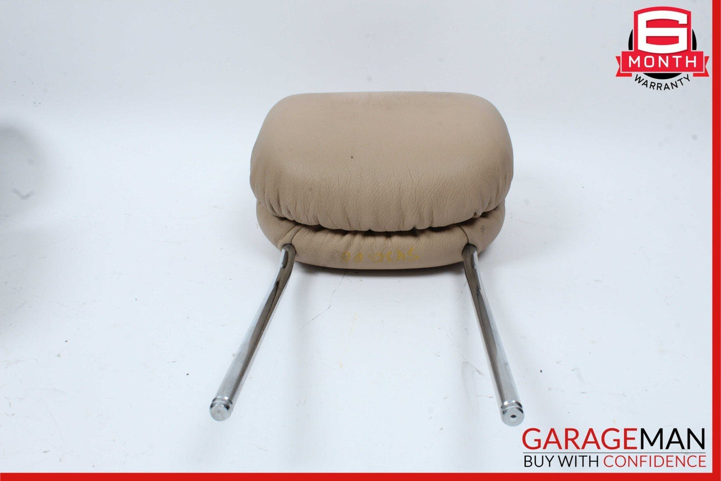 00-06 Mercedes W220 S430 Front Right / Left Seat Headrest Head Rest Saffron