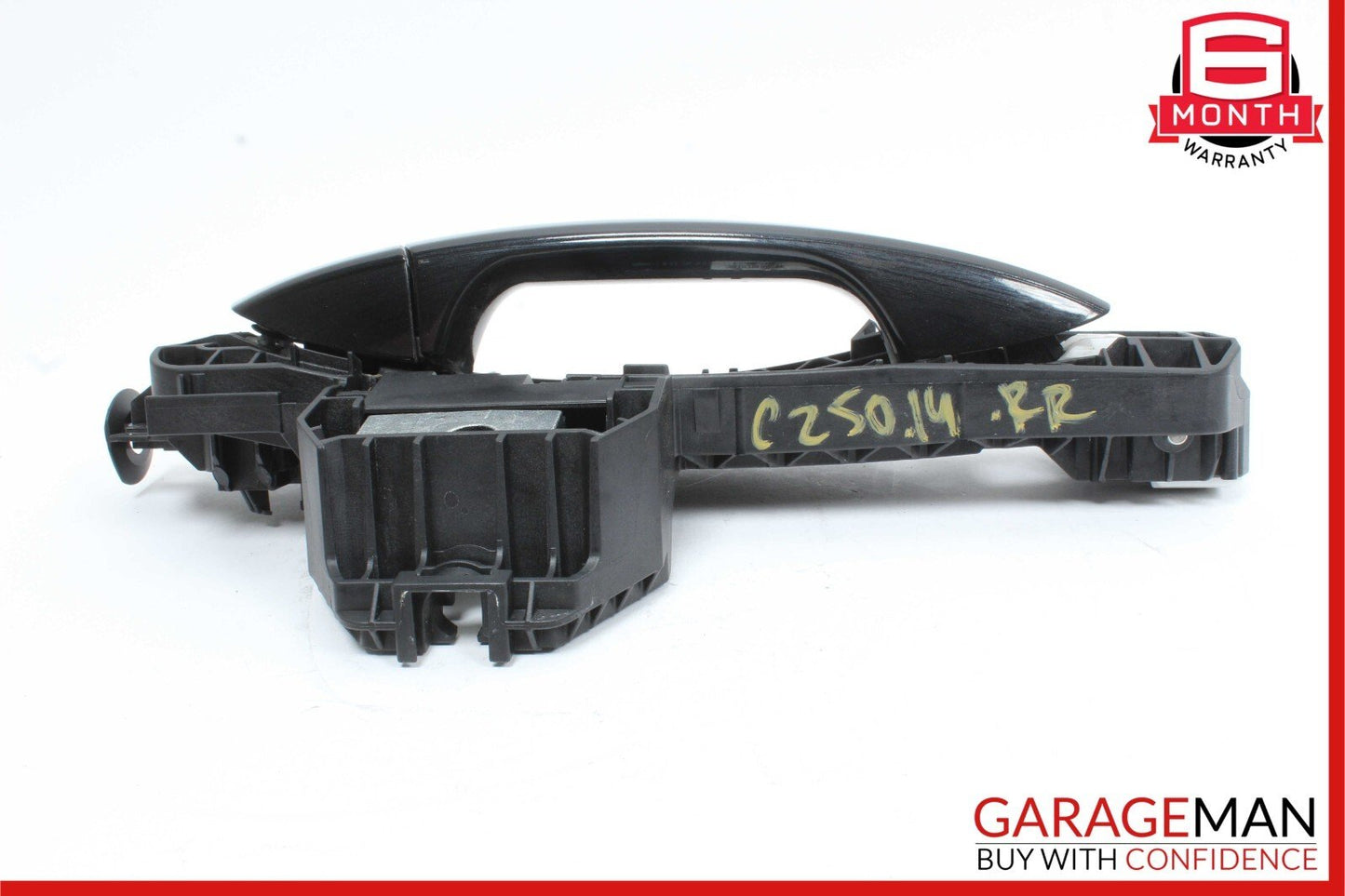 12-14 Mercedes W204 C250 C350 Rear Right Side Exterior Door Handle Black