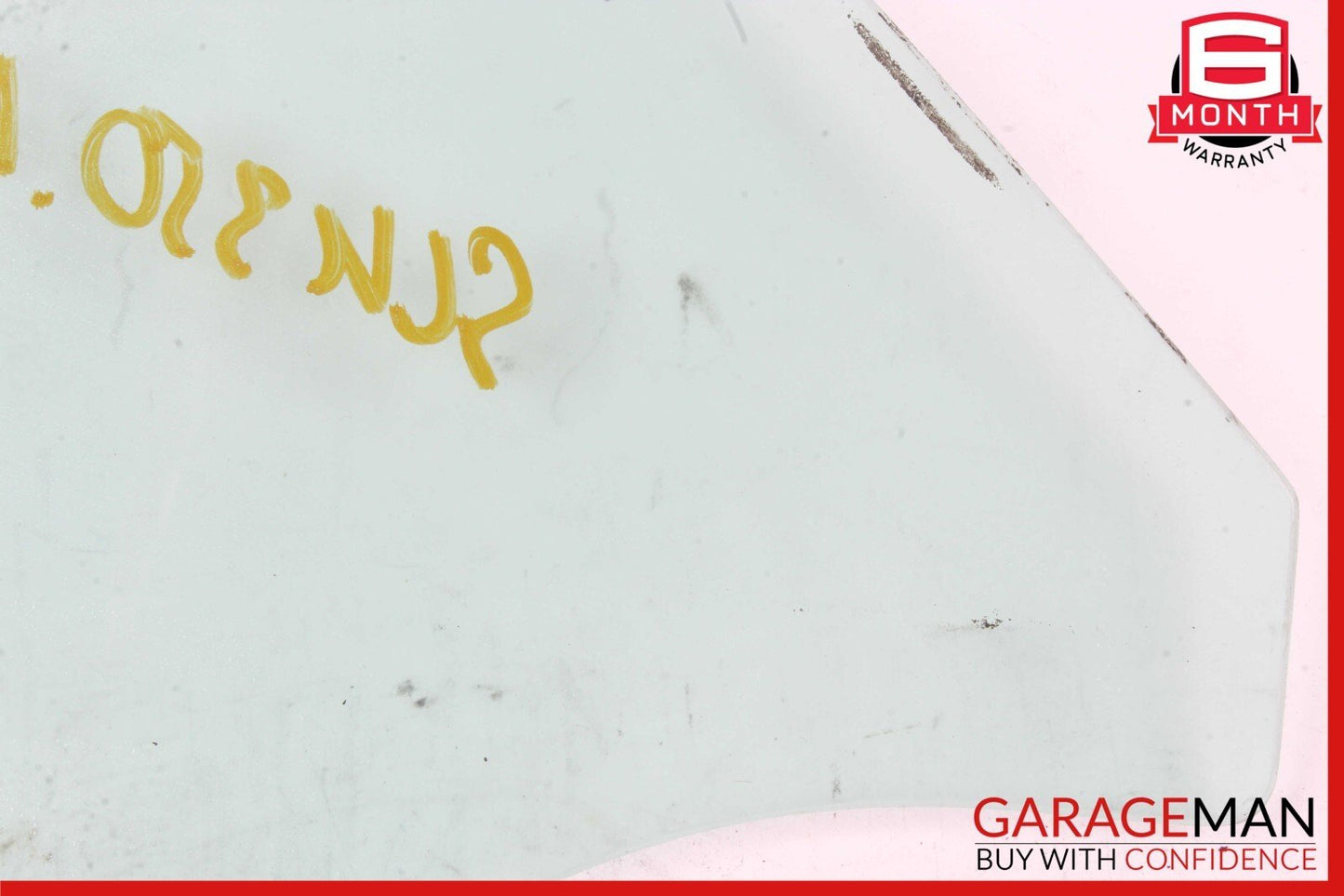 12-20 Mercedes R172 SLK350 Rear Right Side Door Quarter Window Glass OEM