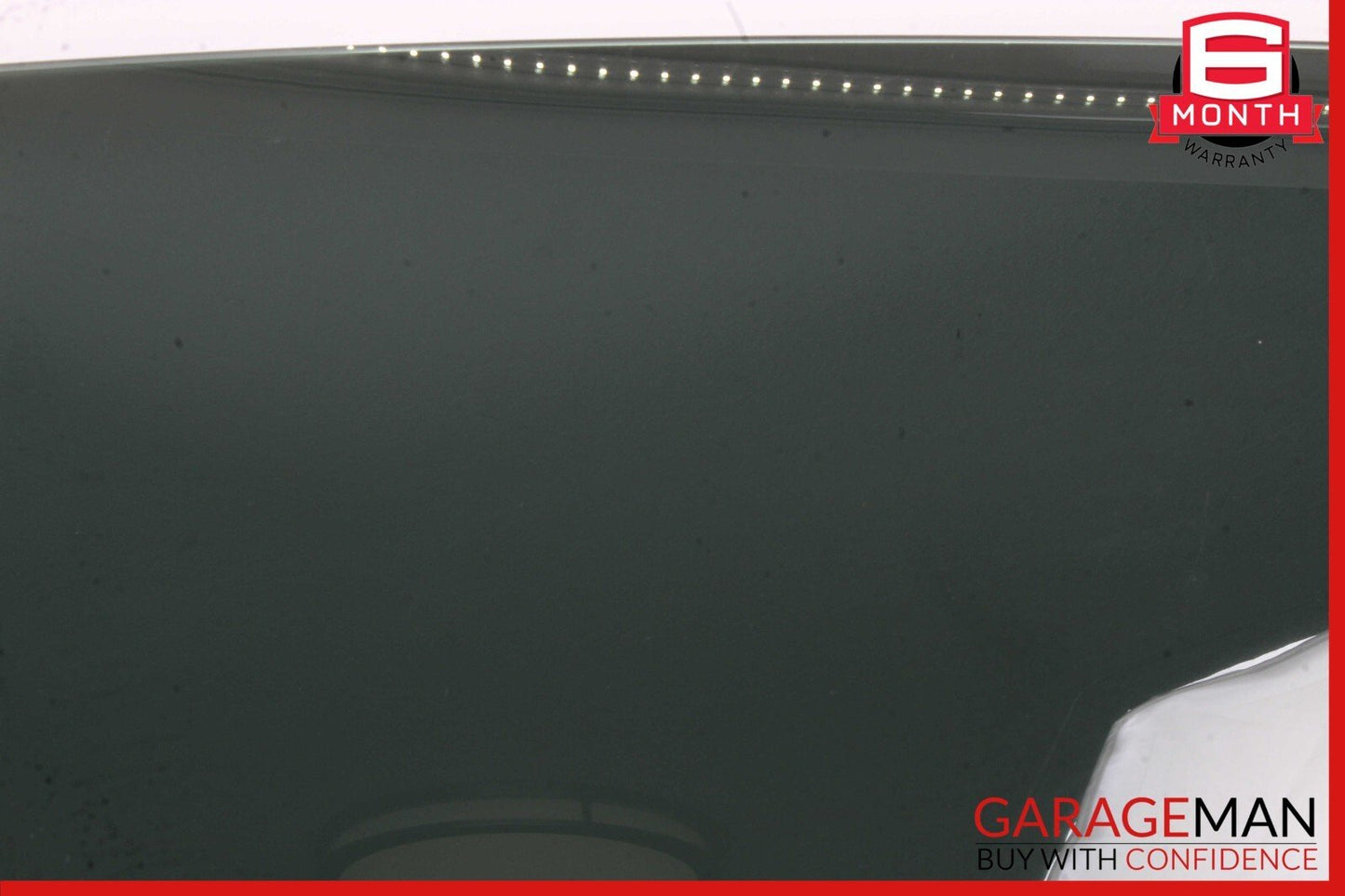 08-17 AUDI S5 FRONT LEFT DRIVER DOOR WINDOW GLASS OEM