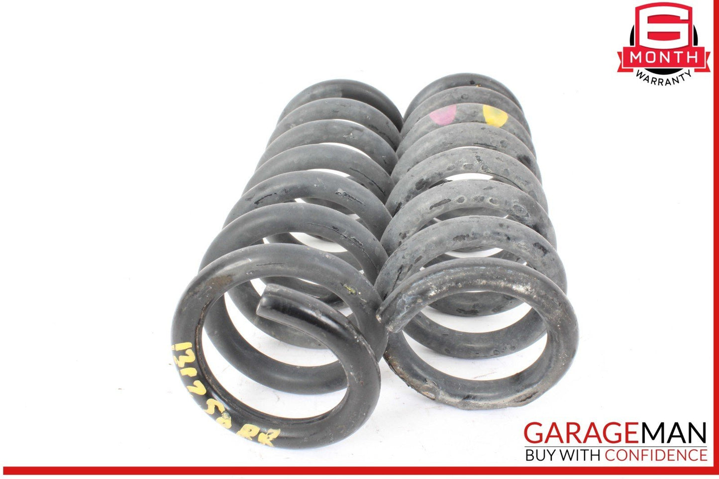 08-14 Mercedes W204 C250 Rear Right and Left Suspension Coil Spring Set OEM