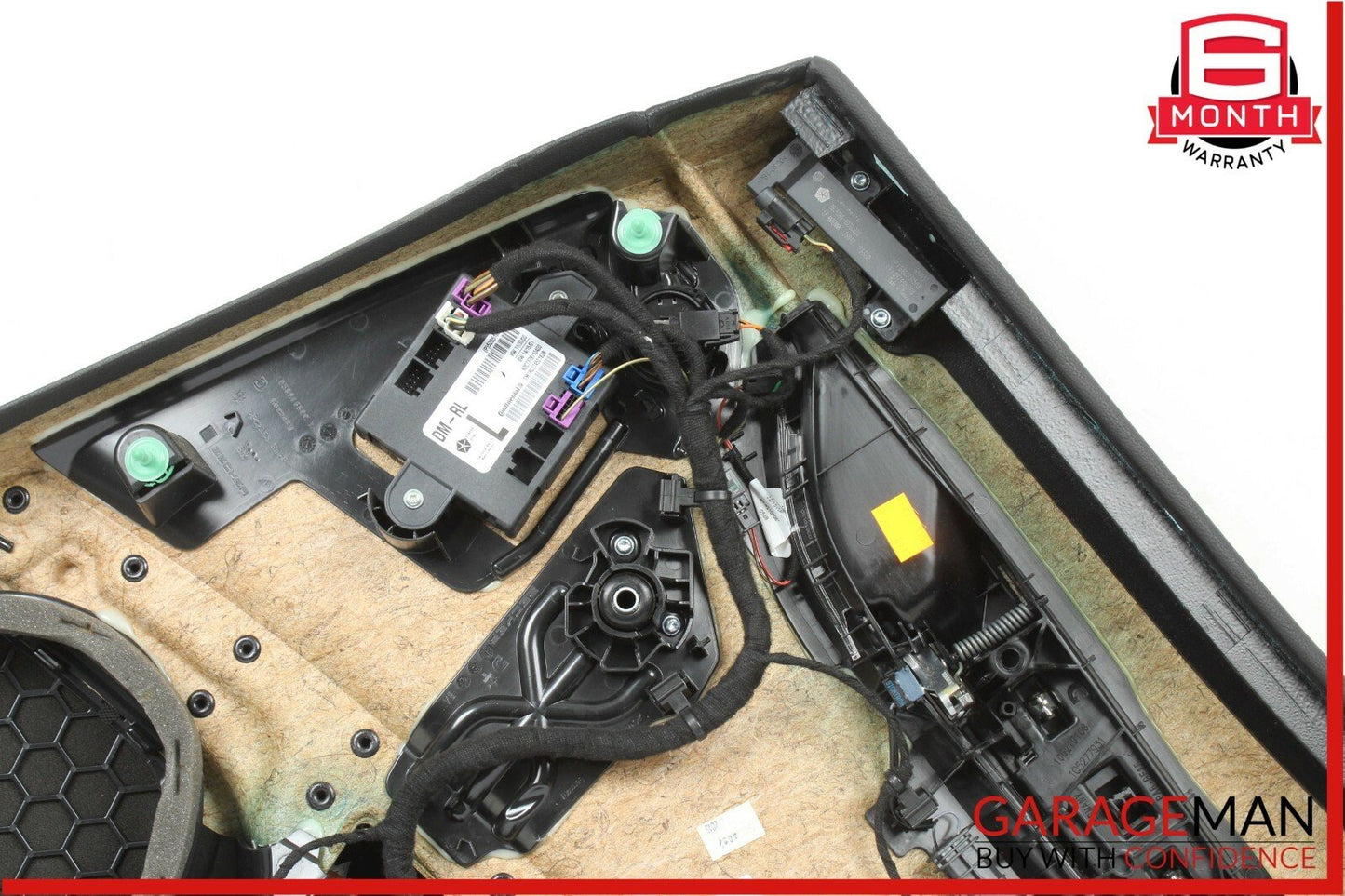14-17 Maserati Ghibli Rear Left Side Complete Interior Door Trim Panel Assembly