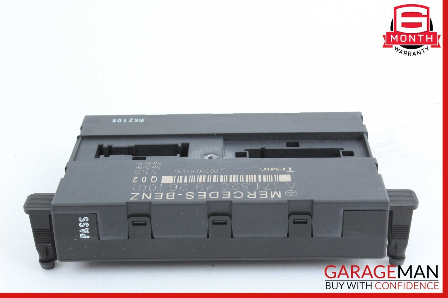 09-11 Mercedes R171 SLK300 SLK350 Roof Convertible Top Module Control OEM