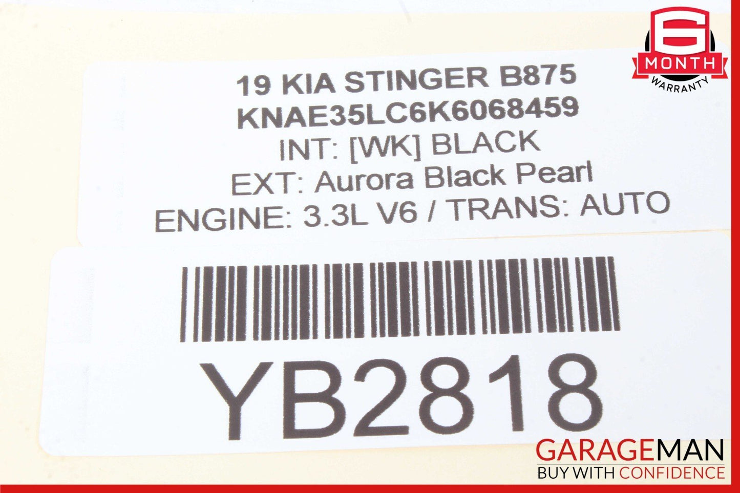 18-21 Kia Stinger Front Left Driver Side Door Wire Wiring Harness OEM
