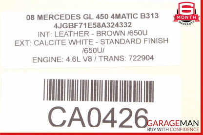 03-13 Mercedes GL450 R350 CLS550 ML350 Front Right Side Seat Control Module Unit