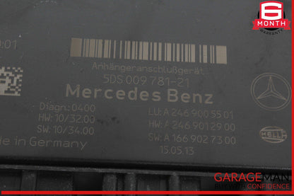 12-16 Mercedes X166 GL450 ML400 Trailer Towing Control Module 2469005501 OEM
