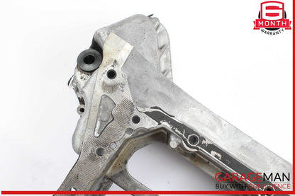 06-11 Mercedes W211 E350 Engine Upper Oil Sump Baffle Pan 2720142102 OEM
