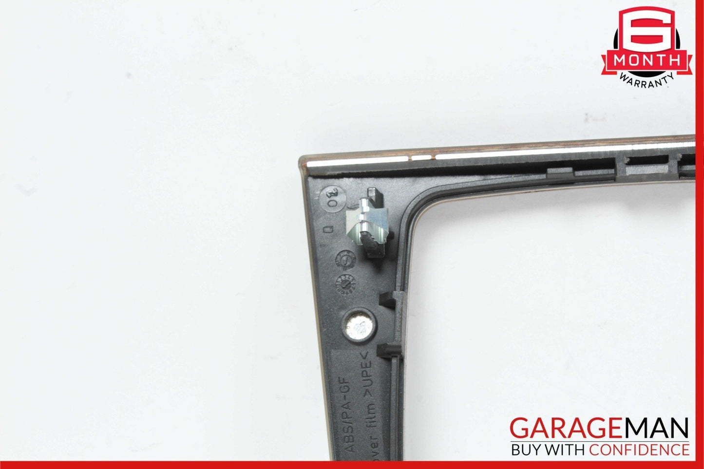 08-14 Mercedes W204 C300 C350 Center Console Gear Shift Trim Cover Bezel Wood