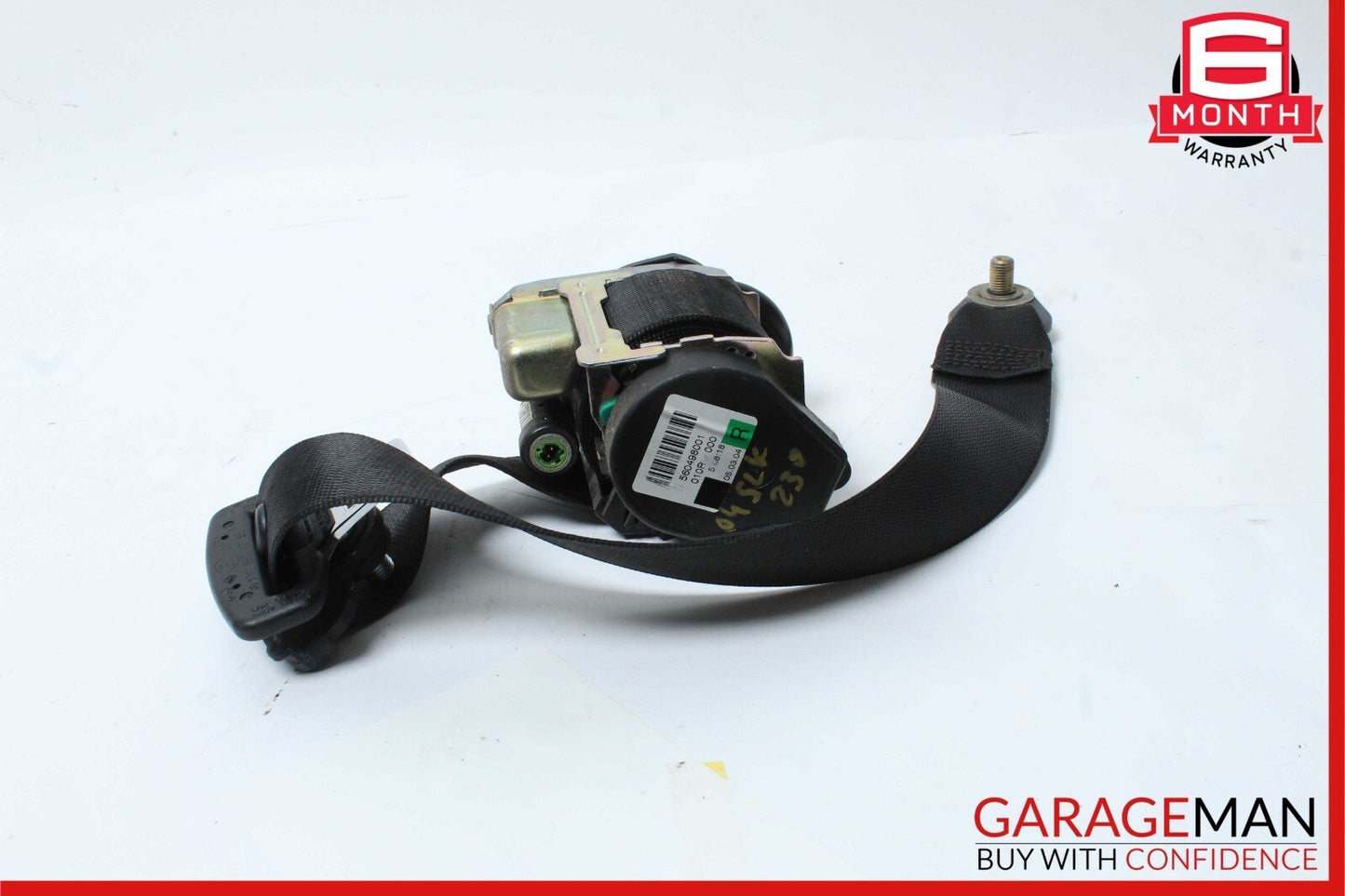 99-04 Mercedes R170 SLK230 Front Right Side Seat Belt Seatbelt Retractor Black