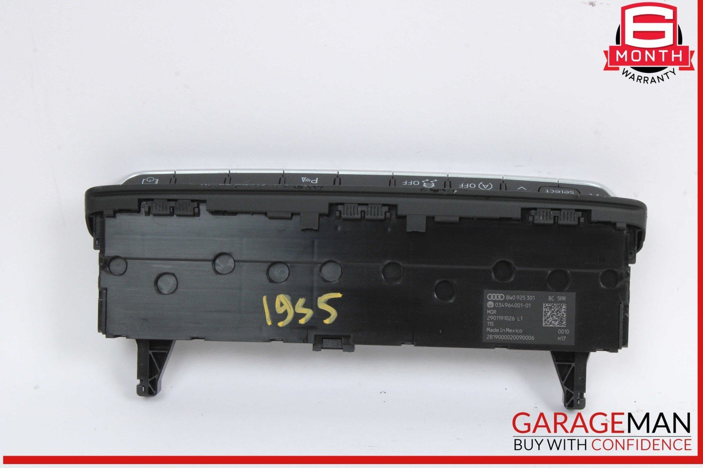 17-24 Audi S5 A4 Q5 S4 Traction Parking Control Multi Switch Panel 8W0925301 OEM