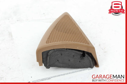 03-09 Mercedes W211 E350 E55 AMG Front Right Side Tweeter Speaker Cover Brown
