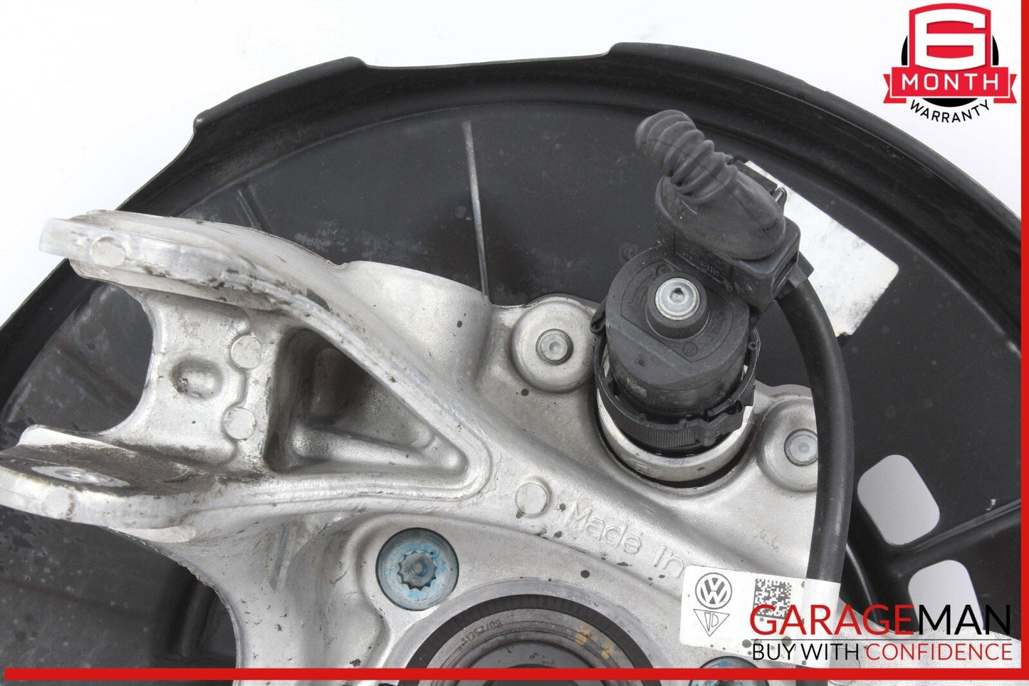 11-17 Porsche Cayenne S 958 Rear Left Driver Side Wheel Spindle Knuckle Hub OEM