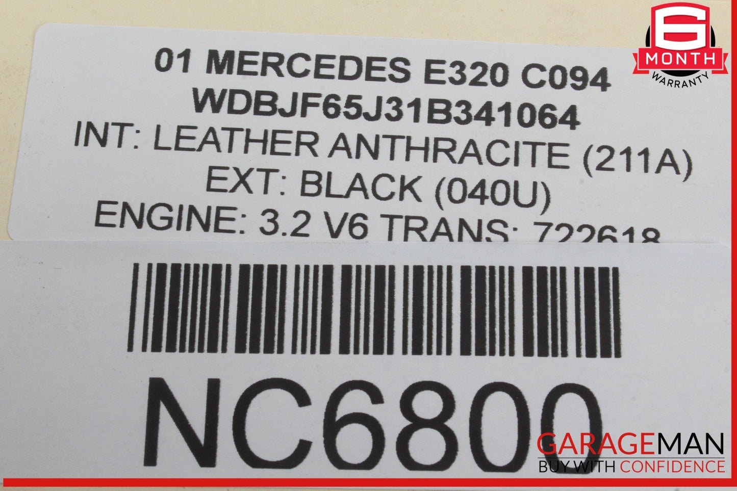 94-02 Mercedes W210 E320 Front Right Passenger Side Bumper Marker Light OEM