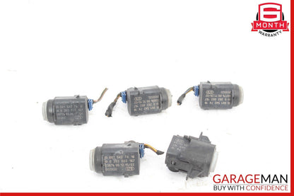 03-06 Mercedes R230 SL500 SL55 AMG Bumper Parktronic Parking Sensor Set of 5 Pc